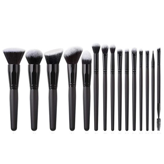 15-piece Brush Set w/ Cosmetic Bag
